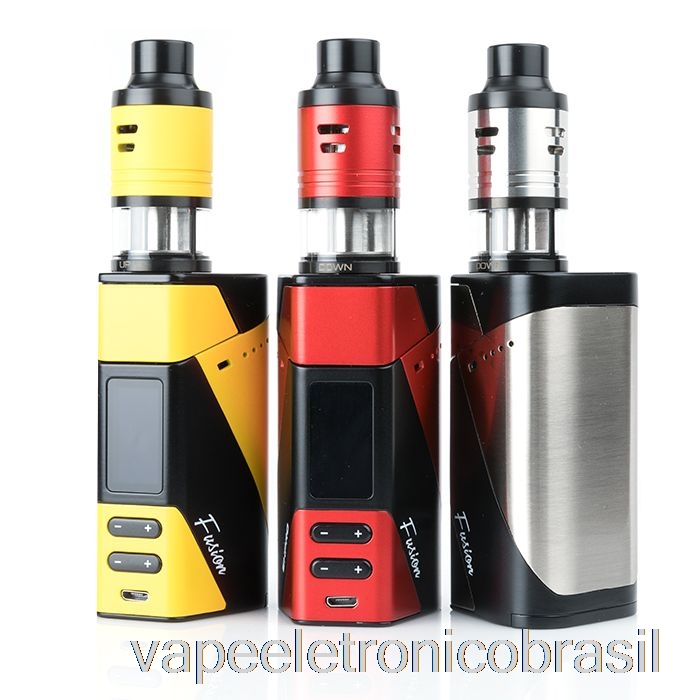 Vape Eletrônico Ehpro Fusion 2 Em 1 150w Starter Kit Prata